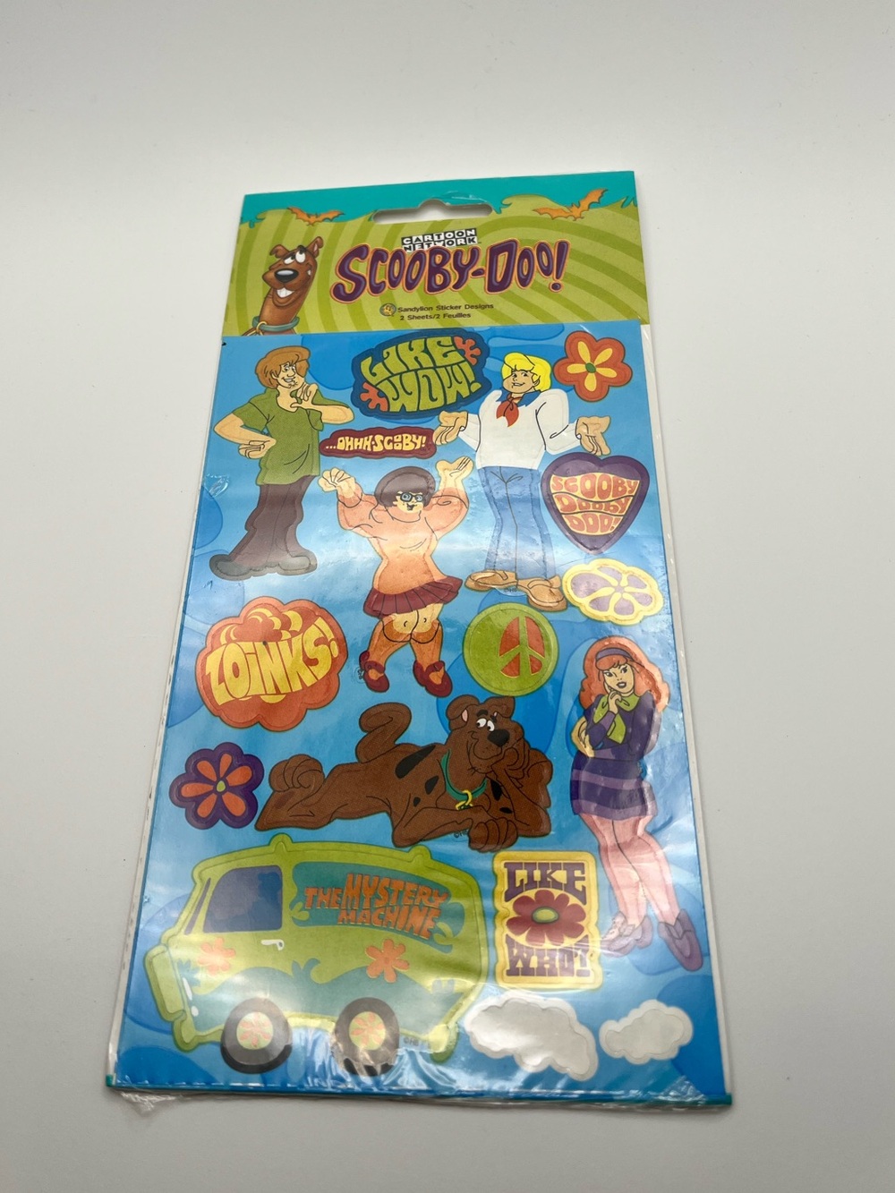 Rare Vintage Sandylion Stickers Lot 8 Sealed Disney Shrek SpongeBob Caillou Y2K - Picture 5 of 10